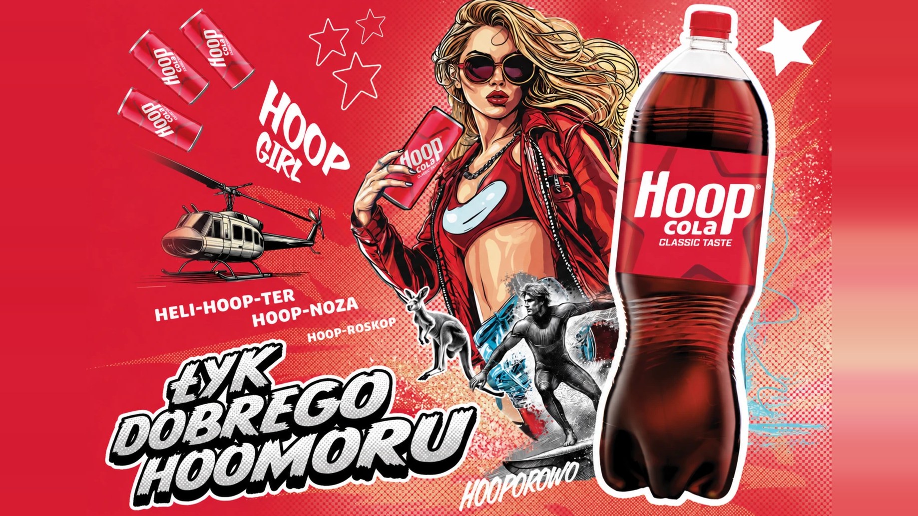 Hoop Cola – Łyk dobrego hoomoru